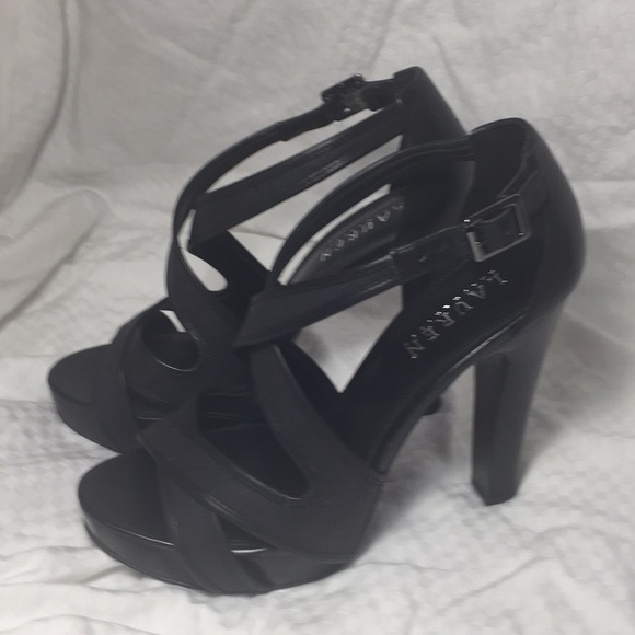 Ralph Lauren Shoes - Stylish Ralph Lauren platform criss cross heels